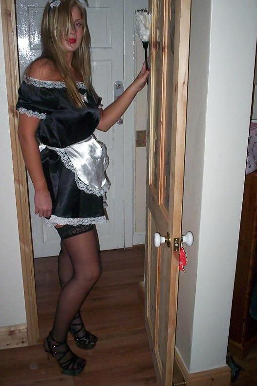 14P .no name. British French Maid .. UkGirls4You