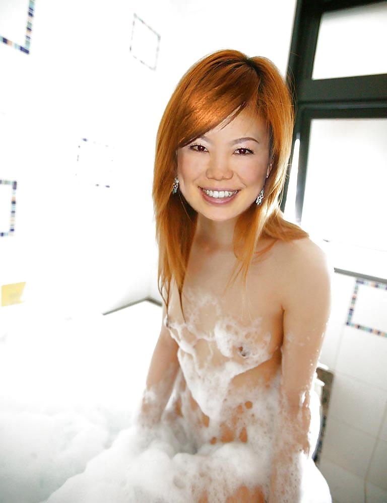 13P Asian babes taking bath & showering