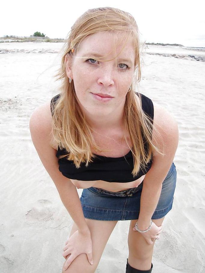 12P Unknown Ginger Hair Slut Outdoor Fun