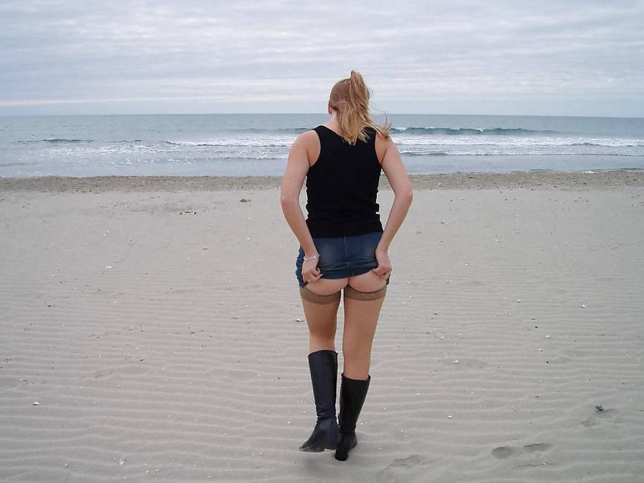 12P Unknown Ginger Hair Slut Outdoor Fun
