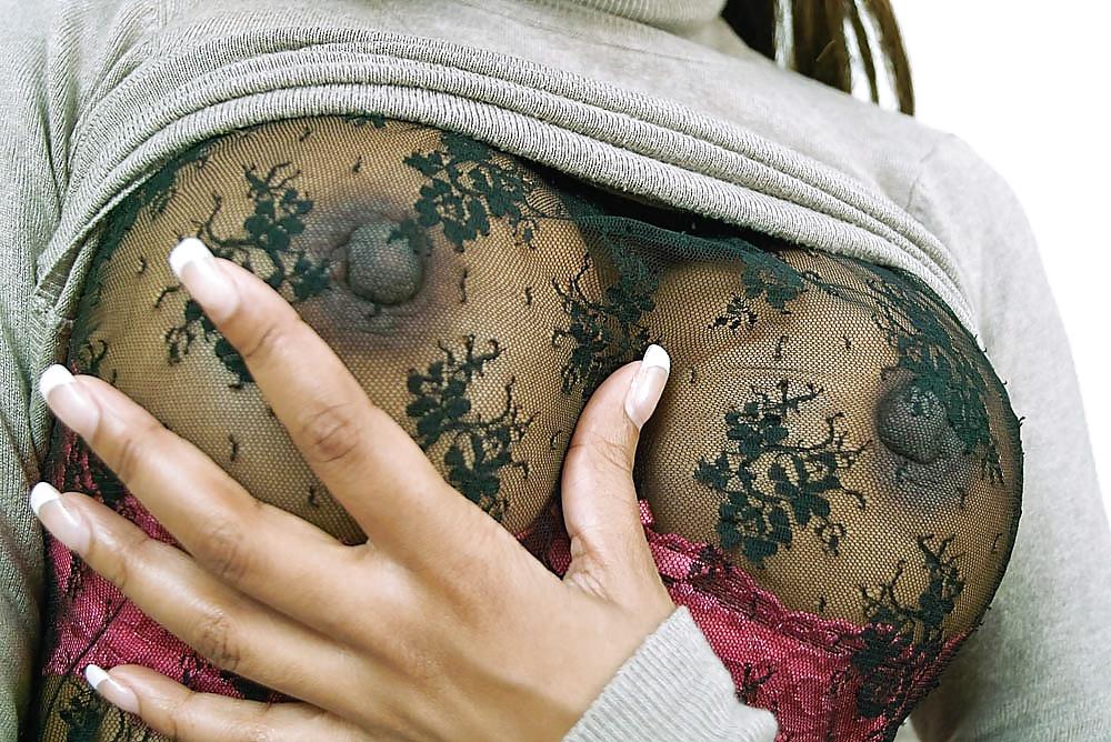 16P Cauldia big black nipples