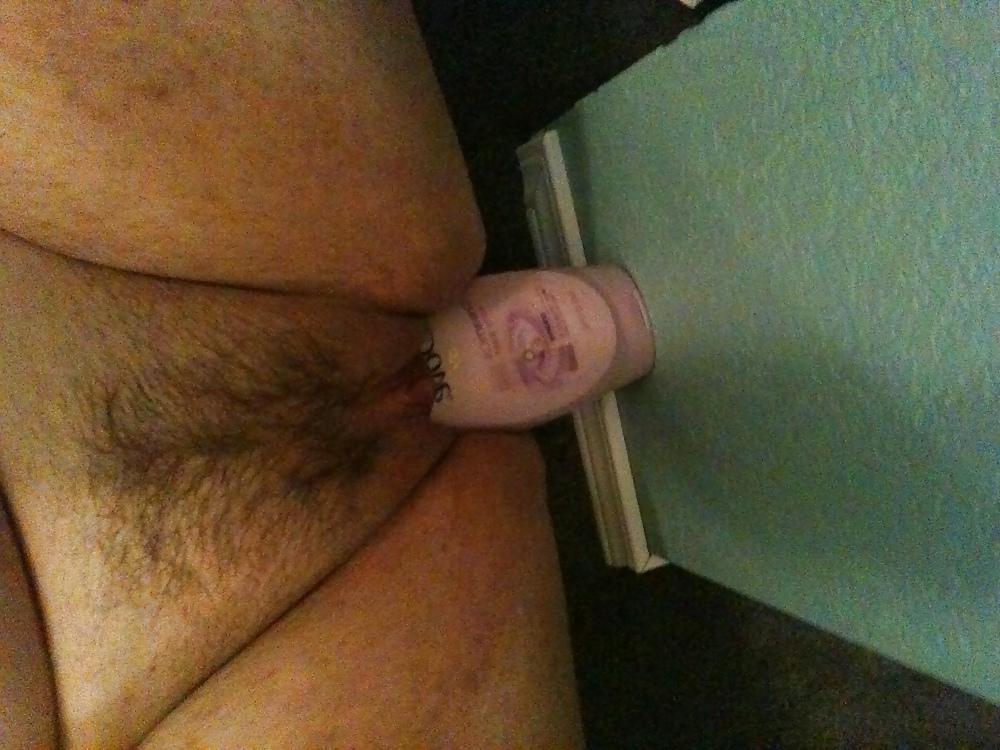 25P Chubby Hairy BBW Stretching