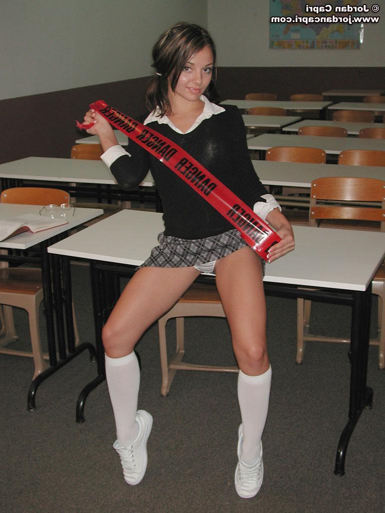 20P Schoolgirl Jordan Capri has been acting up in class