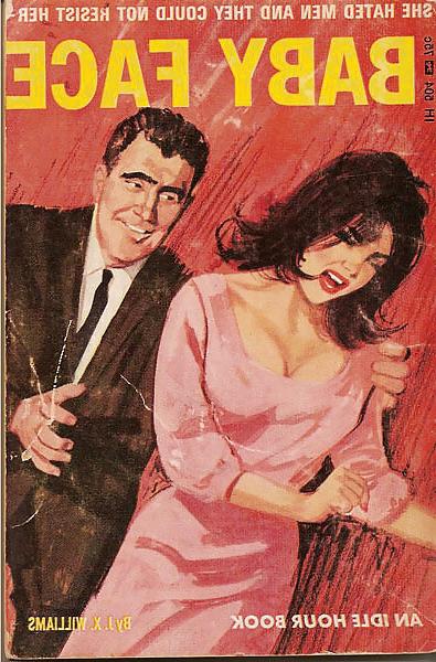 25P Retro sex story book covers