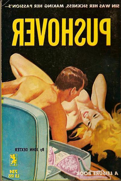 25P Retro sex story book covers