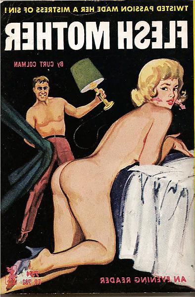 25P Retro sex story book covers