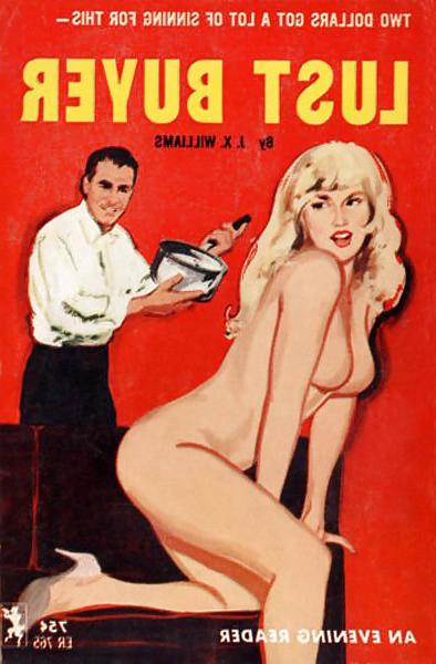 25P Retro sex story book covers