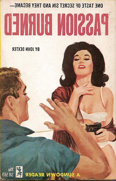 25P Retro sex story book covers