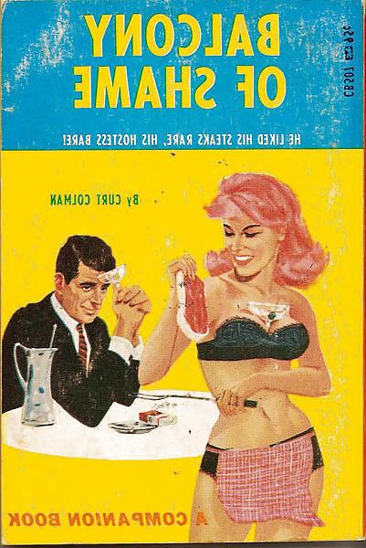 25P Retro sex story book covers