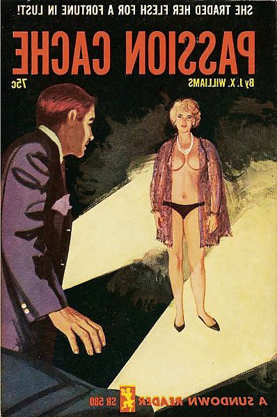 25P Retro sex story book covers
