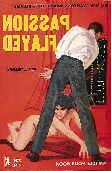 25P Retro sex story book covers