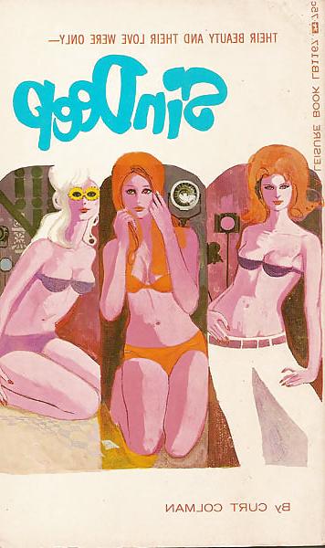 25P Retro sex story book covers