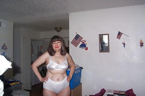 25P Candy Sue 60 year old Oma granny BBW jackin' granny II