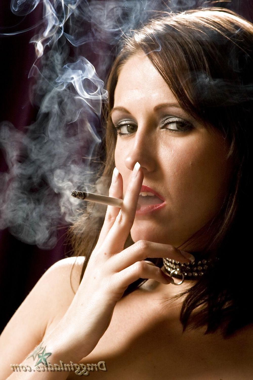 25P Hailey Young - Smoking Fetish at Dragginladies