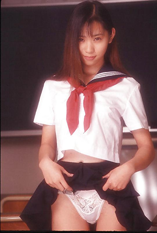 15P Asian girl in the classroom