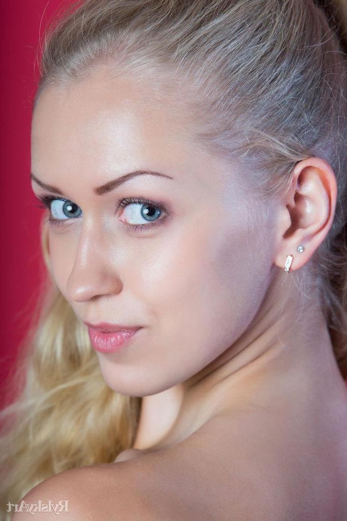16P Gorgeous blonde Henrietta shows you every last inch of her amazing body
