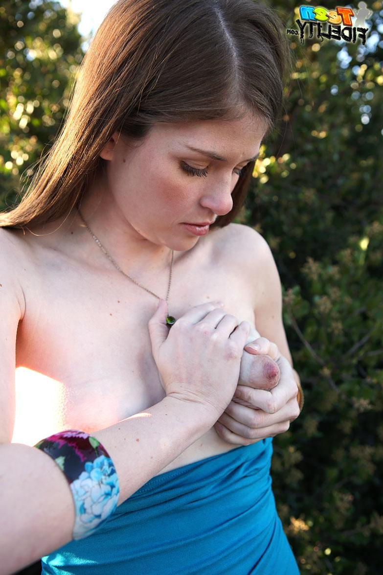 16P Ryan is able to find a lactating legal teen girl and sucks the milk right out of Lara's nipples