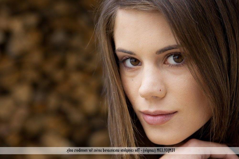 12P Pictures of Little Caprice spreading for your cock