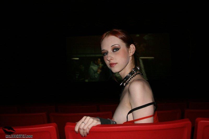 16P Liz Vicious stripping naked