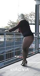 24P HotSahra in public