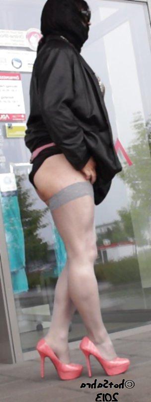 24P HotSahra in public