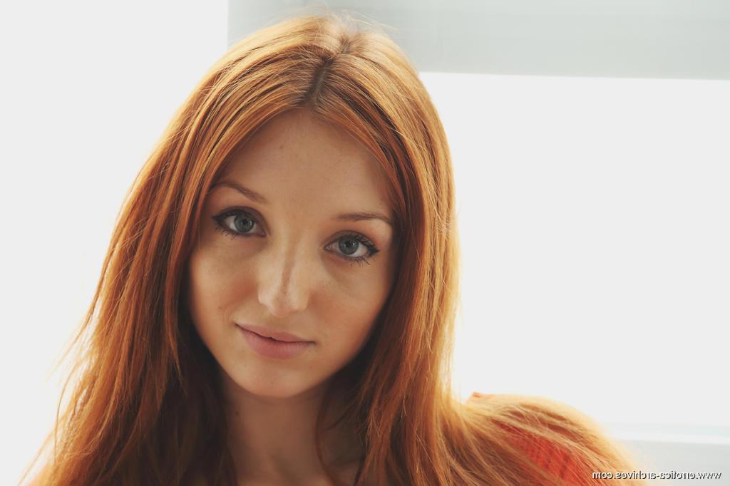 16P Beautiful teen redhead Micca spreads her legs just for you