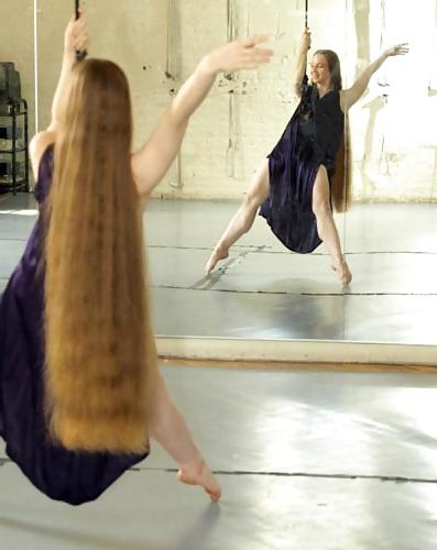 25P Sexy long hair