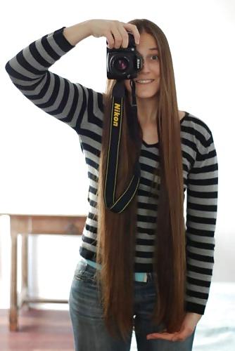 25P Sexy long hair