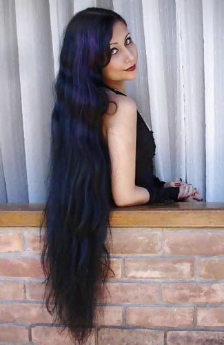 25P Sexy long hair