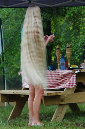 25P Sexy long hair