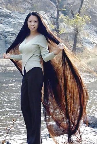 25P Sexy long hair