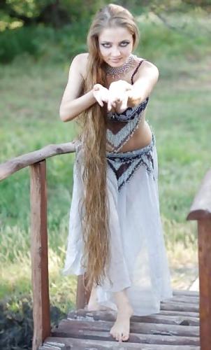 25P Sexy long hair