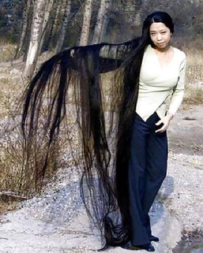 25P Sexy long hair