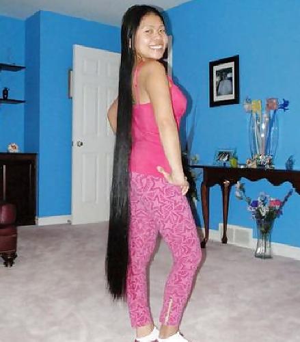 25P Sexy long hair