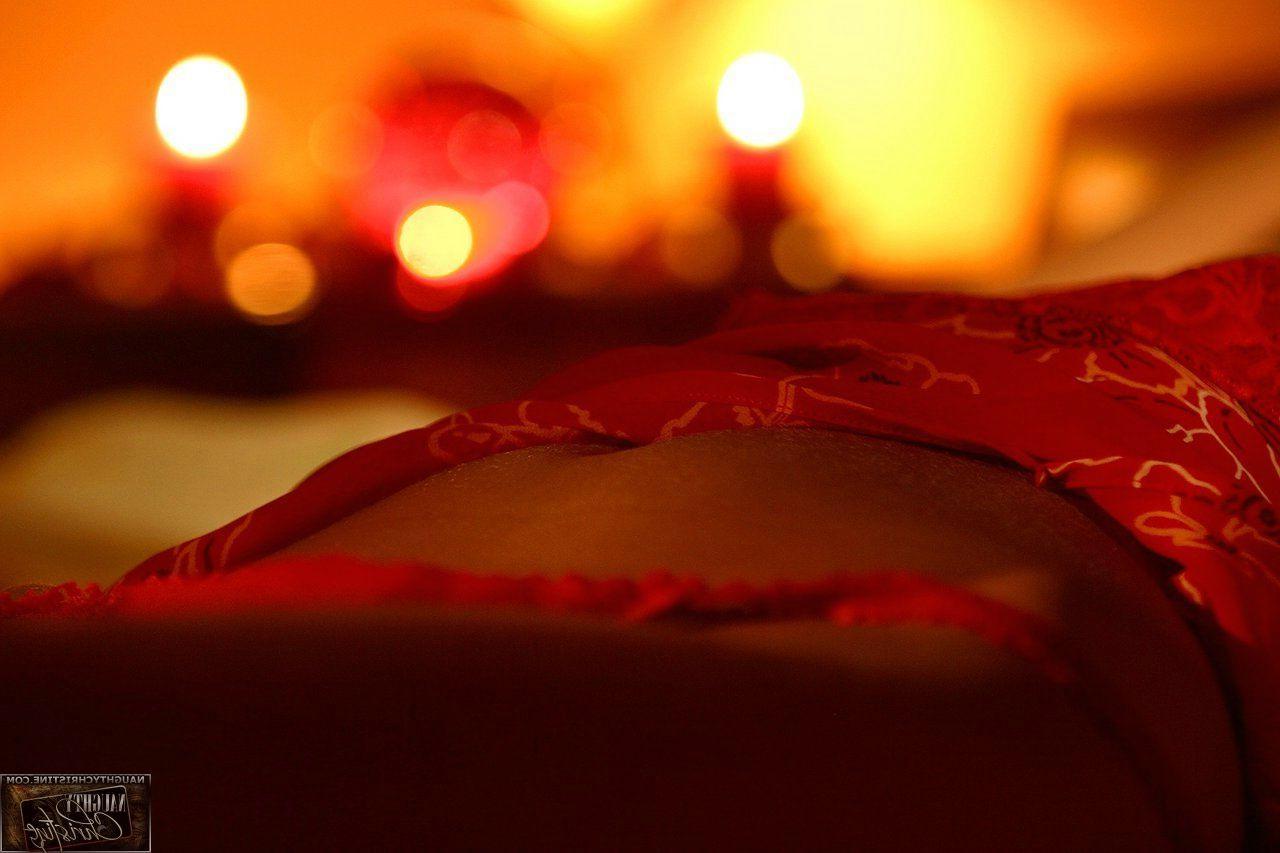 15P Pictures of Naughty Christine getting naughty in lingerie