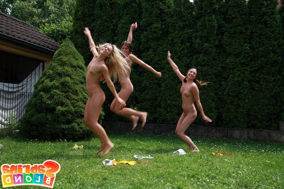 15P Pictures of Sabrina Blond getting naughty with her girlfriends