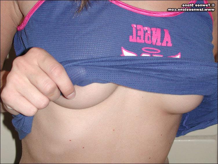 20P Pics of Tawnee Stone showing off her boobs in the shower