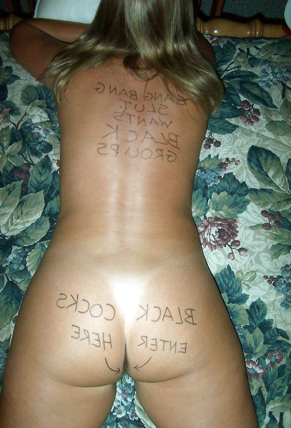 25P White Sluts & Black Masters