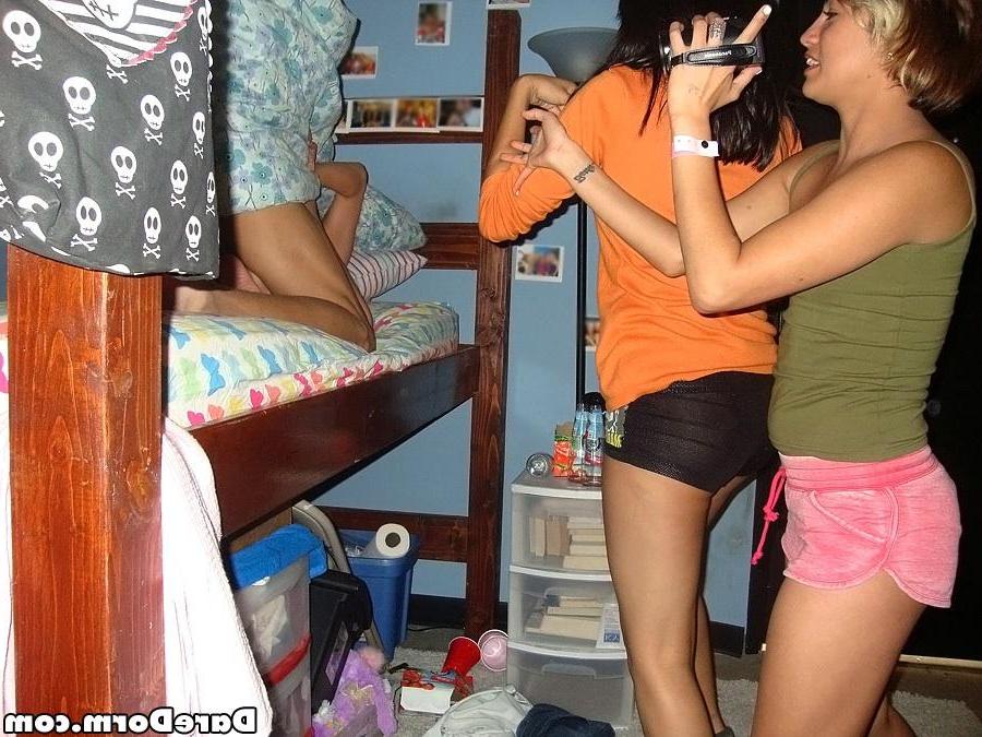 12P Horny girls go wild in the dorm rooms