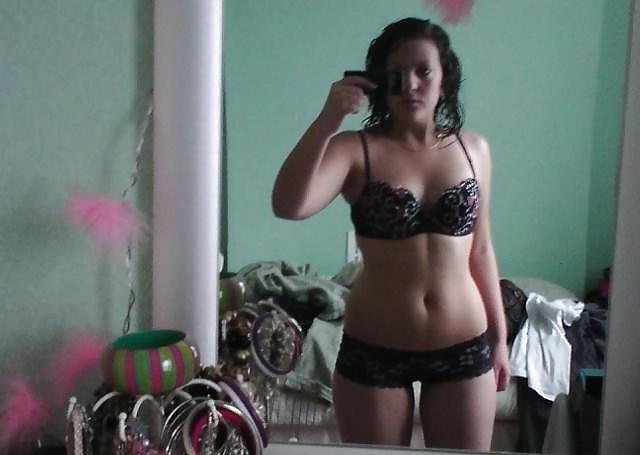 14P Selfshot british teen girl sexy bexxi