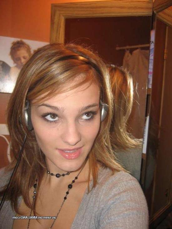 15P Gorgeous blonde teen showing off her new underwear
