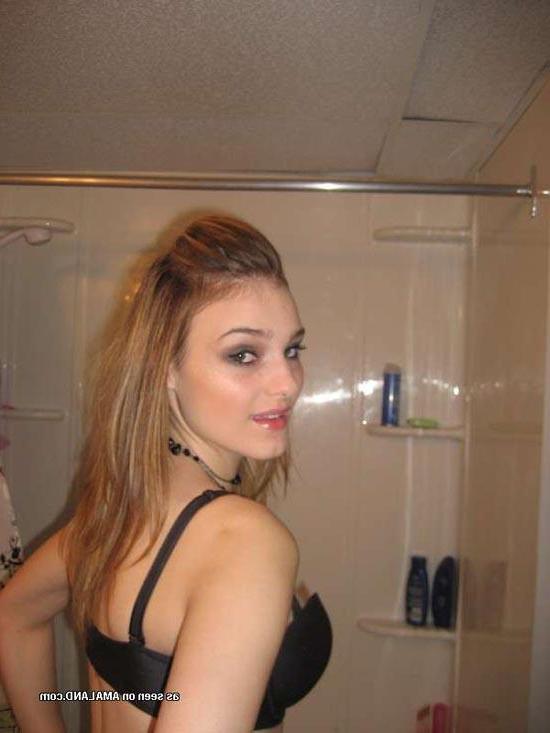 15P Gorgeous blonde teen showing off her new underwear