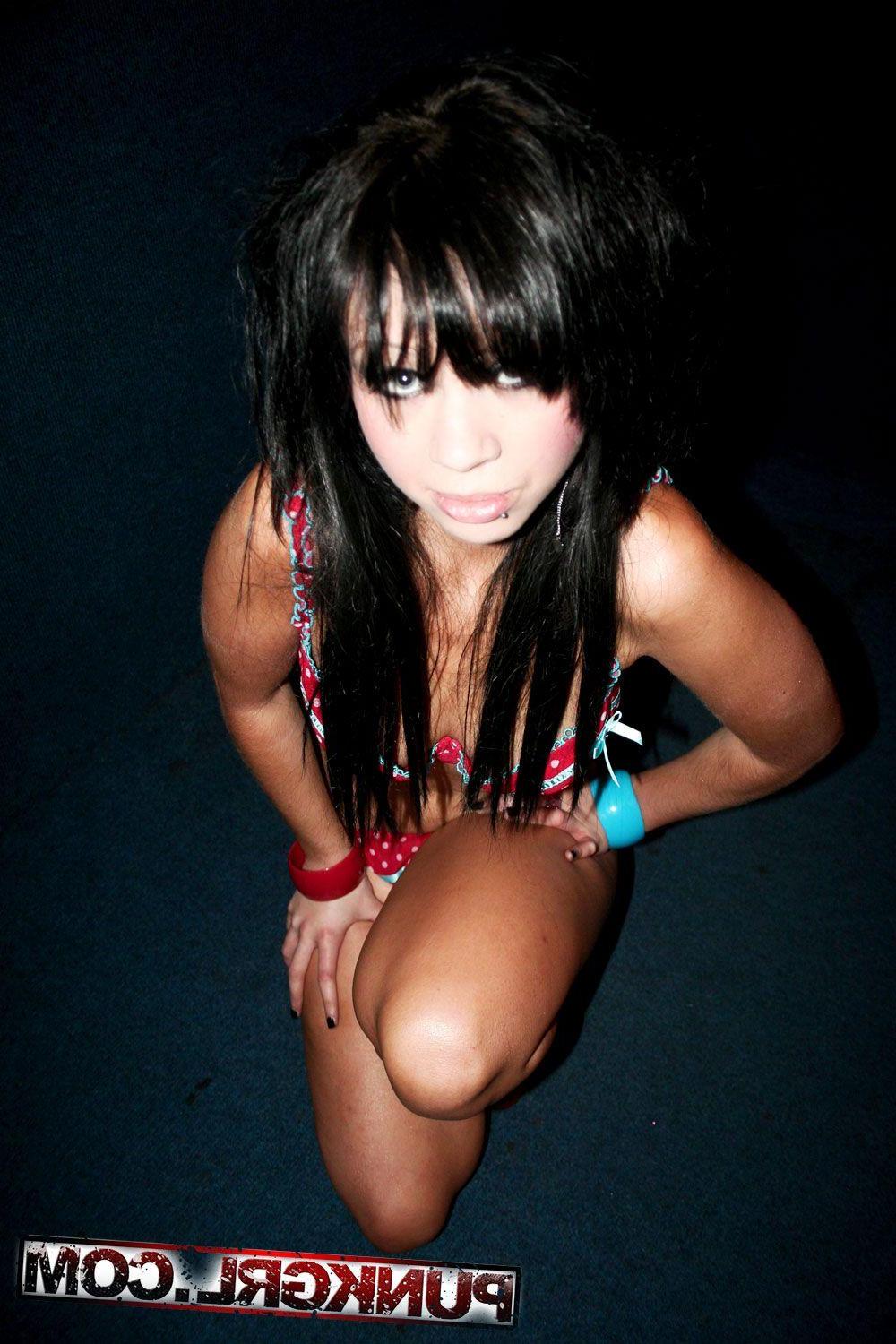 20P Pictures of Dark Dolly wearing a sexy bikini