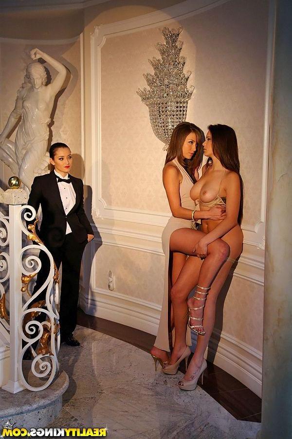 20P Pictures of Sammie, Nina, Dani and Malena getting naughty in style
