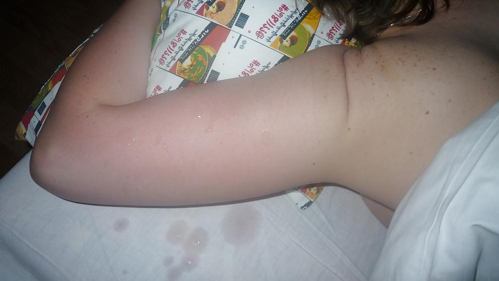 7P Pussy my wife and cumshots in hair