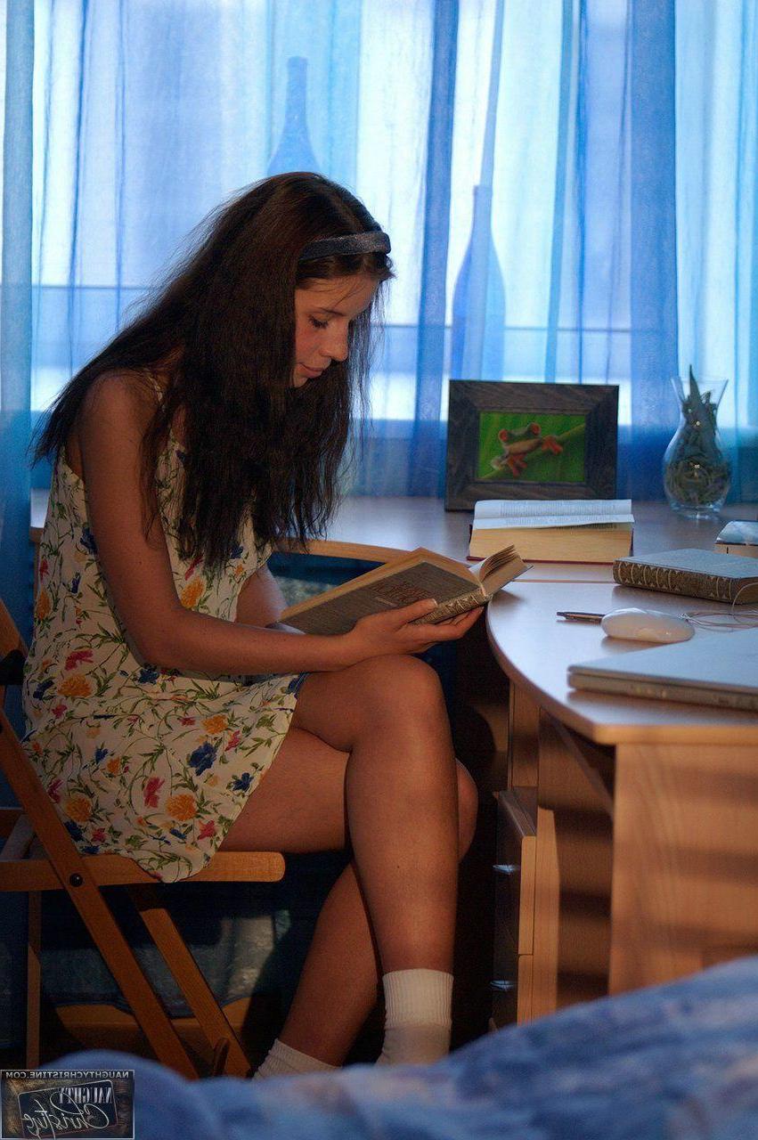 15P Pictures of Naughty Christine being a naughty cocktease
