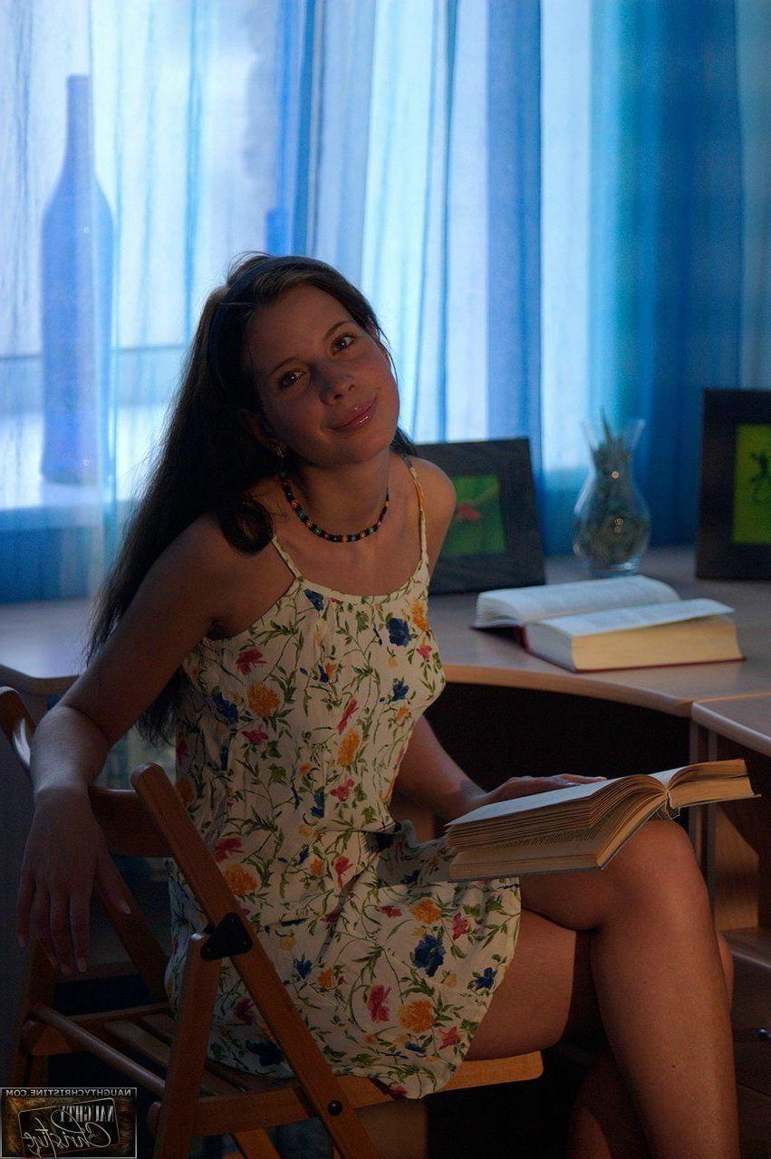 15P Pictures of Naughty Christine being a naughty cocktease