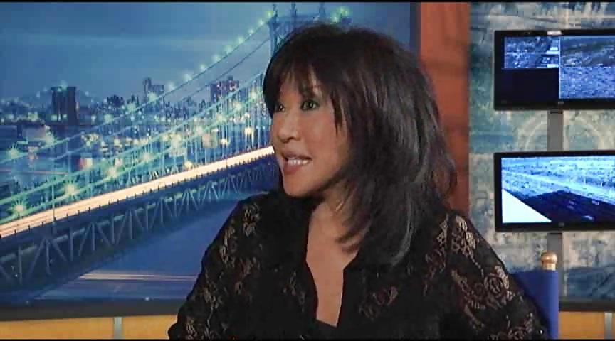 10P Kaity Tong, Beautiful Asian News Anchor. WPIX New York.
