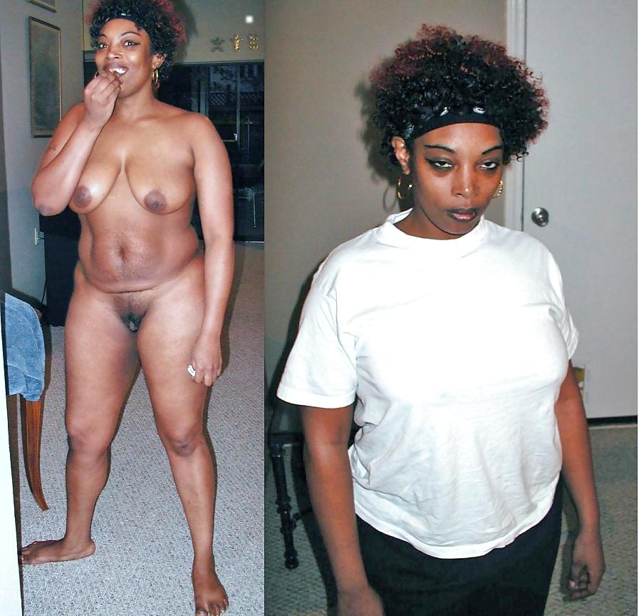 25P Black Babes - Dressed & Undressed
