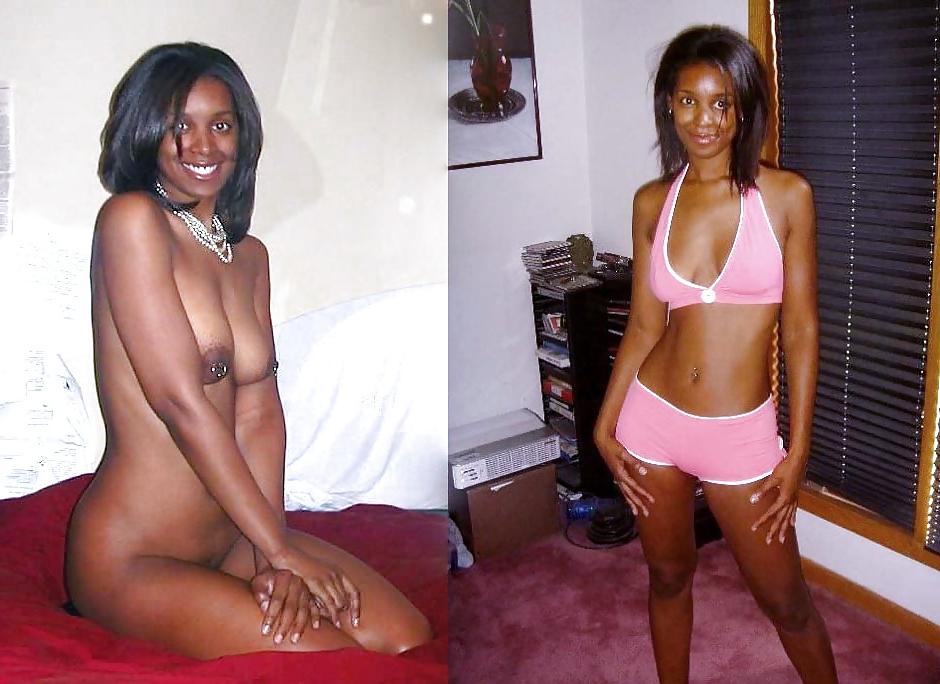 25P Black Babes - Dressed & Undressed